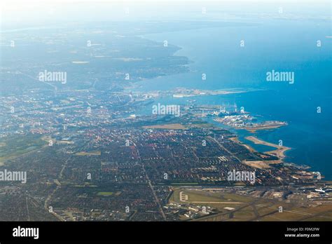 Aerial View Of Copenhagen Denmark Stock Photo Alamy