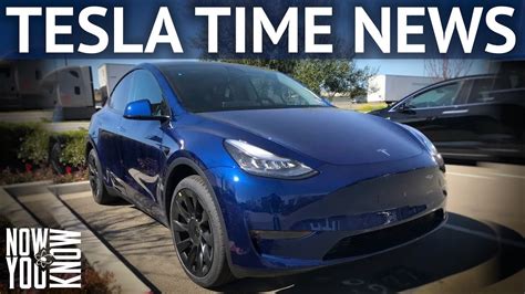 Tesla Time News Model Y Deliveries Are Here Youtube