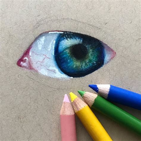 ♡a R T I S T♡ On Instagram I Had So Much Fun Drawing This Eye With My