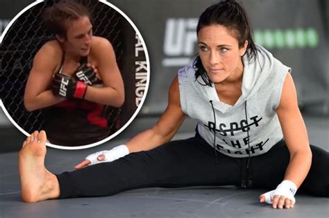 Valerie Letourneau In UFC Wardrobe Malfunction As Boobs Escape Bra Daily Star