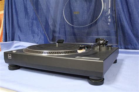 Dual Dt250 Belt Drive Turntable 3345 Speeds Auto Stop Magnetic Phono