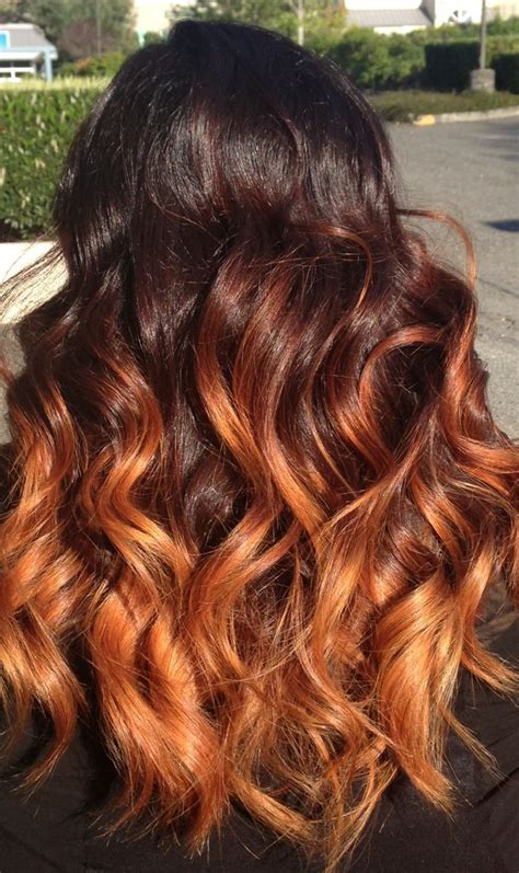 But becoming a bottle brunette is not without its challenges. Related image | Brown hair fade, Brown ombre hair, Orange ...