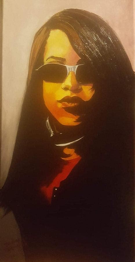 Aaliyah Painting