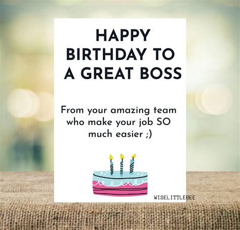 Boss Printable Birthday Cards Printbirthdaycards Happy Birthday Wishes Images To A Boss