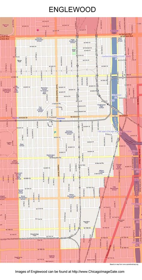 Englewood Neighborhood Chicago Map Billye Sharleen