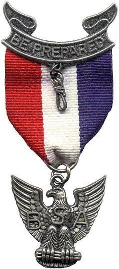 Large Eagle Scout Badge And Medal Image For Presentations