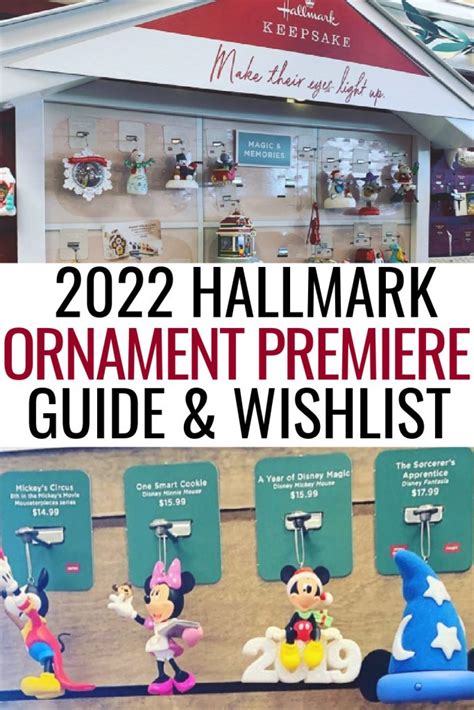 2022 Hallmark Ornament Premiere Guide The Stress Free Christmas