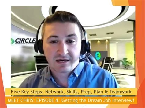 Meet Chris Episode 4 How He Landed His Dream Job Futurecite