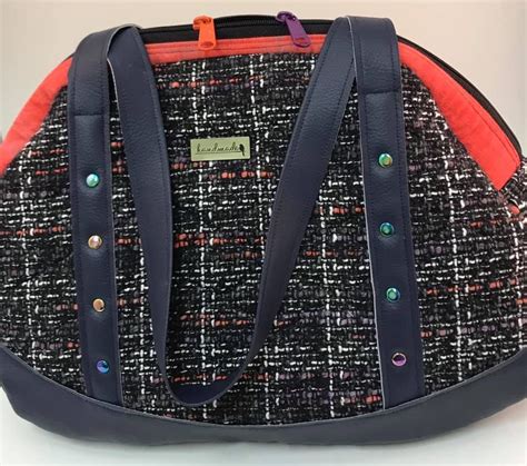 Wendy Made This Terrific Renegade Bag With Colorful Rivets From