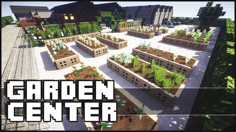 Oaktree garden centre & nursery. Minecraft - Epic Garden Center - YouTube