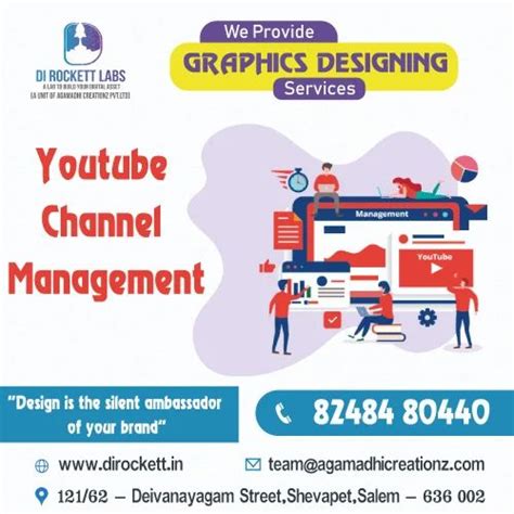 Youtube Channel Management At Best Price In Salem