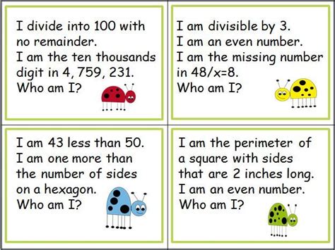 Math Riddles For Upper Elementary A Freebie Math Riddles