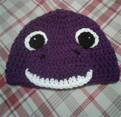Barney Inspired Crochet Hat Crochet Kids Hats Yarn Crochet