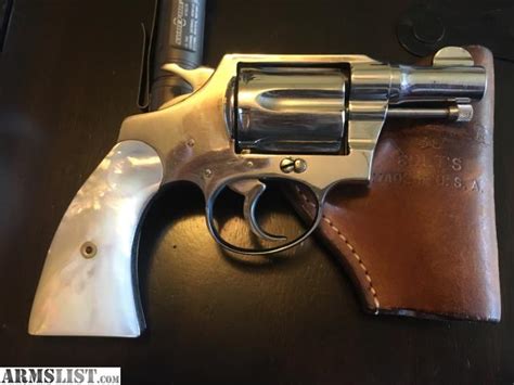 Armslist For Sale Colt Police Positive 38 Special Nickel Mother