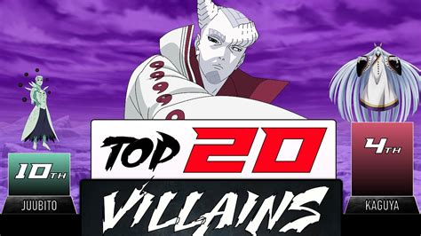 Top 20 Strongest Villains In Narutoboruto Animescale Youtube