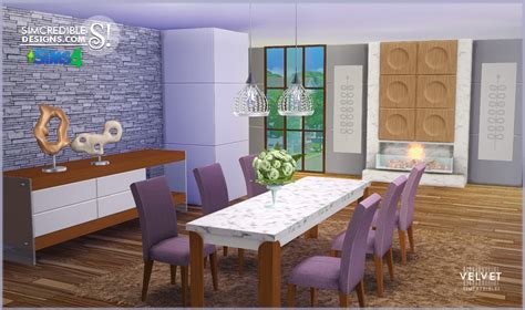 Sims 4 Ccs The Best Dining Rooms By Simcredible