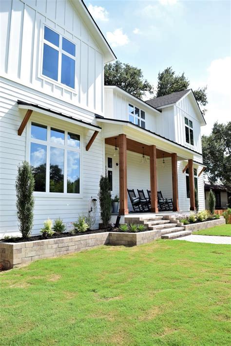 Three french doors and a modern farmhouse with black windows. Pin on Exteriors