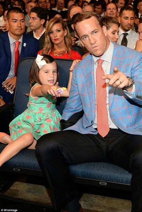 They were born on march 31, 2011, in indianapolis. Miss Mosley Manning with her daddy. (With images) | Peyton ...