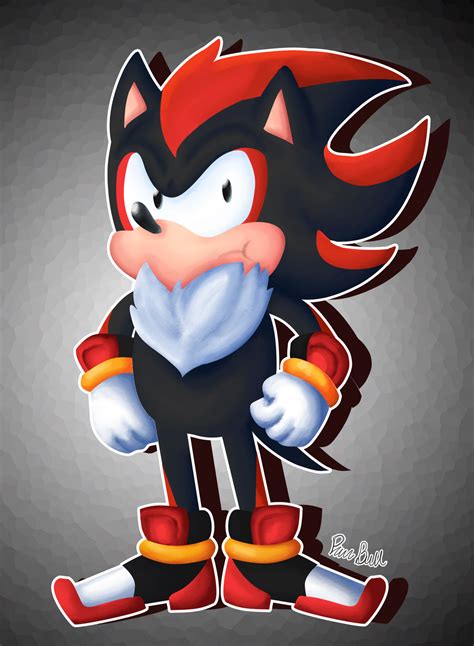 Classic Shadow The Hedgehog By Freshestjuicebox On Deviantart