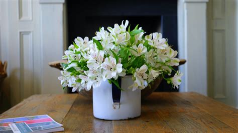 White Petaled Flower On White Flower Vase · Free Stock Photo