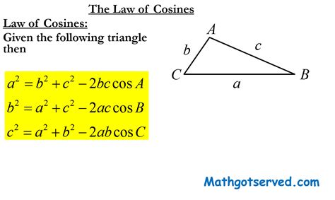 Here you can enter two known sides or angles and calculate unknown side ,angle or area. Unit 6 Triangle Laws and Vectors