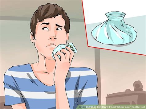 Eating hard and crunchy foods with braces put pressure on the teeth and braces. How to Eat Hard Food When Your Teeth Hurt: 11 Steps