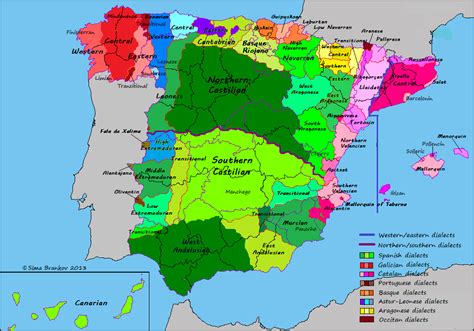Languages Of Spain Language Map Historical Maps Map Of Spain