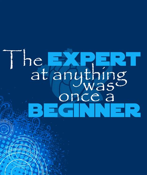 The expert was once a beginner • Waterfront Properties Blog
