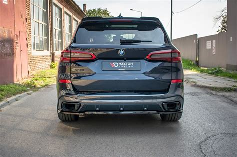 Models, equipment, technical data, prices and services. Central Rear Splitter BMW X5 G05 M-pack | Our Offer \ BMW \ X5 \ G05 | Maxton Design