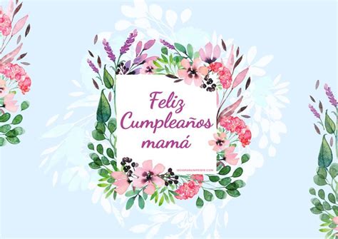 Cartel Feliz Cumpleaños Mamá Para Imprimir Gratis Feliz Cumpleaños