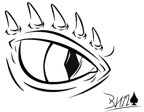 Dragon Eye Drawing At Getdrawings Free Download