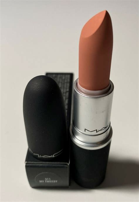 Mac Cosmetics Lipstick 010 Oz My Tweedy Mac Cosmeticspowder Kiss Lipstick My Tweedy 01 Oz