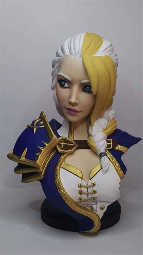 Jaina Proudmoore 17cm Resin Figurine World Of Warcraft Etsy