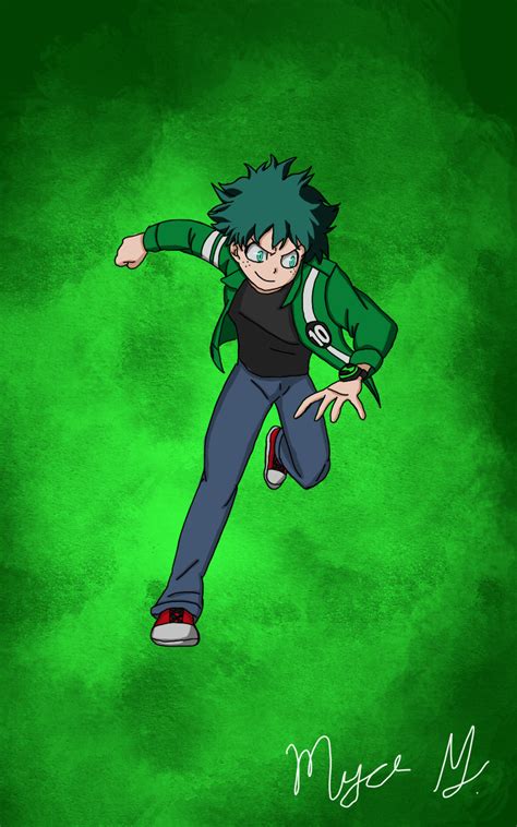 As Requested By Subbot9 Deku As Ben 10 Rbokunoheroacademia