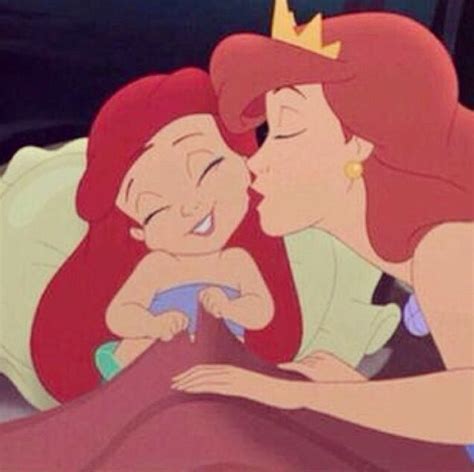 Mother And Daughter Little Mermaid Ariels Beginning Walt Disney