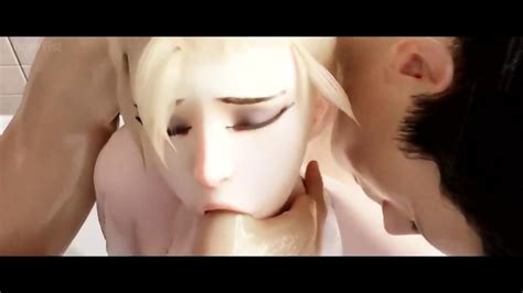 Mercy Fucked In The Shower Overwatch Blender Animation Wsound The