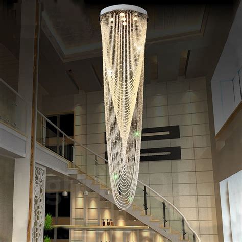 These low energy ambient (reflective) & task (directed) lights will suit all types of small to very large spaces. 9 Lights Modern LED Crystal Ceiling Pendant Light Indoor ...