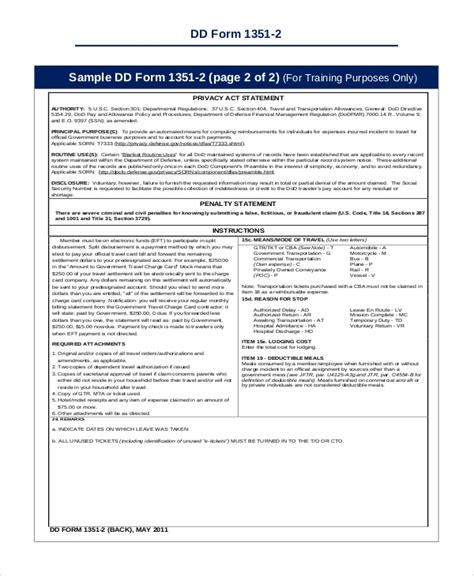 Free 9 Sample Dd Forms In Pdf Ms Word