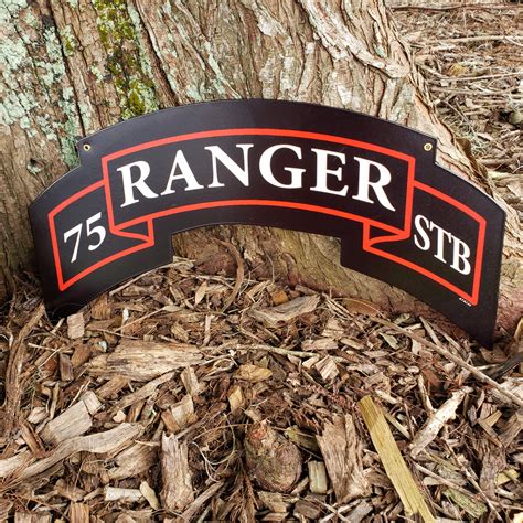 75th Ranger Stb Scroll Sign Round Canopy