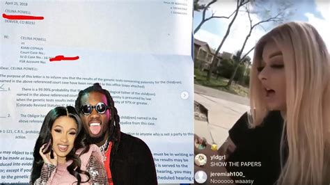 Offset Forced To Take Dna Test Is He The Father Of Celina Powells Baby Youtube