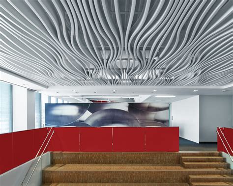 Certainteed Architectural Open Plenum Ceiling Systems Make Waves