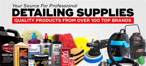 Auto Detailing Supplies Chemicals Equipment Accessories And More