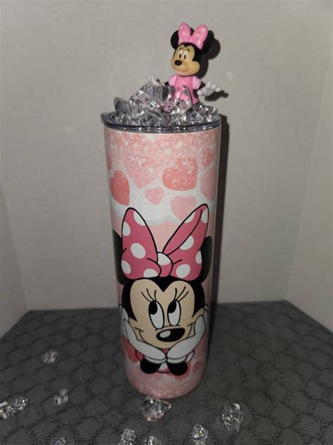 Minnie Mouse Custom Stainless Steel Tumbler 20oz Etsy