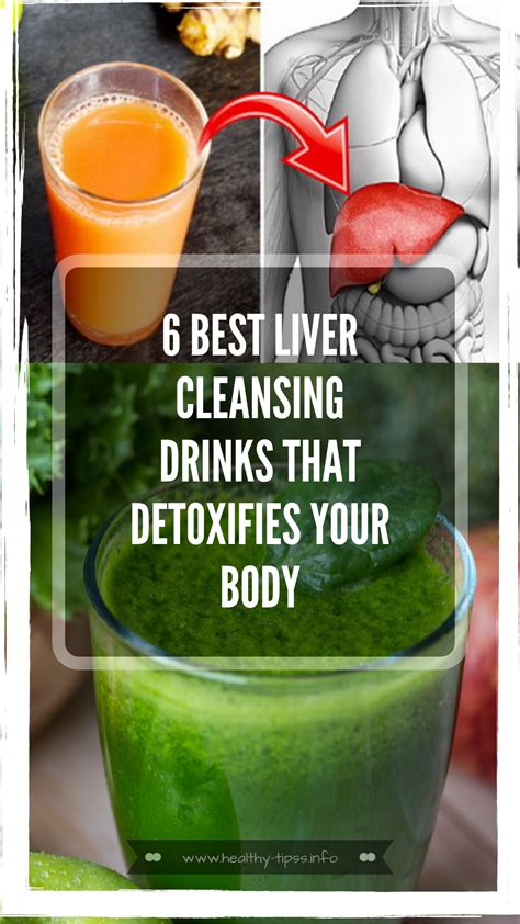 6 Best Liver Cleansing Drinks That Detoxifies Your Body Detoxify Your