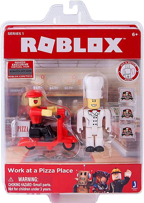 Roblox Work At A Pizza Place Game Pack Jazwares Toywiz