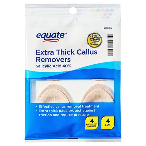 Equate Extra Thick Callus Removers 8 Count
