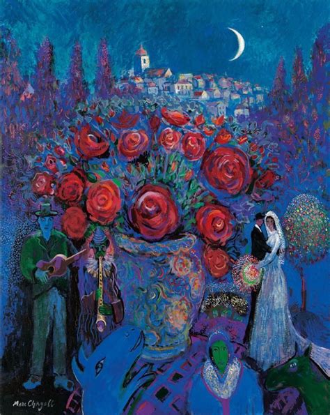 Wedding Flowers In The Style Of Marc Chagall 2011 The