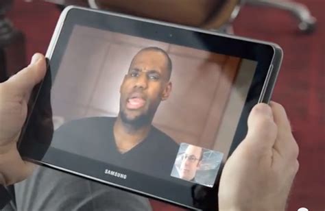 Lebron James Stars In Samsung Super Bowl Commercial Video Slam