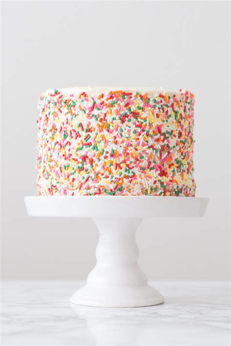 How To Decorate A Sprinkle Cake Jamie Kamber Sprinkle Cake