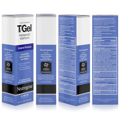 Neutrogena Tgel Therapeutic Shampoo Original Formula Терапевтичний